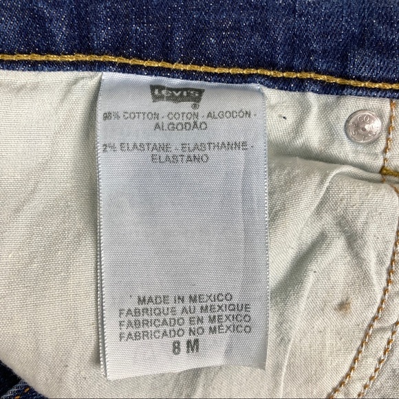 Levis Womens 515 Bootcut Flap Pockets Jeans Size 8 - Picture 9 of 9